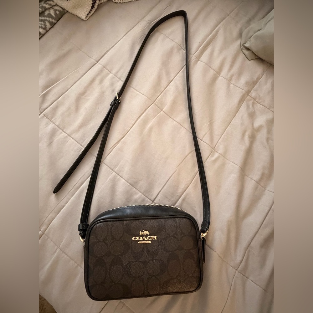 Coach Mini Jamie Camera Signature Belt Bag - Picture 2 of 6